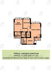 Blk 471A Hougang Parkview (Hougang), HDB 3 Rooms #621720741